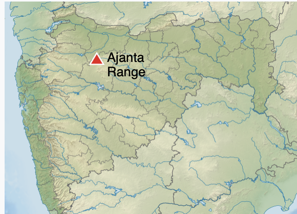 The southern border is marked by the historically significant Ajanta hills, ranging from 300-500 meters in elevation and famous for their cave formations and distinct biodiversity zones.