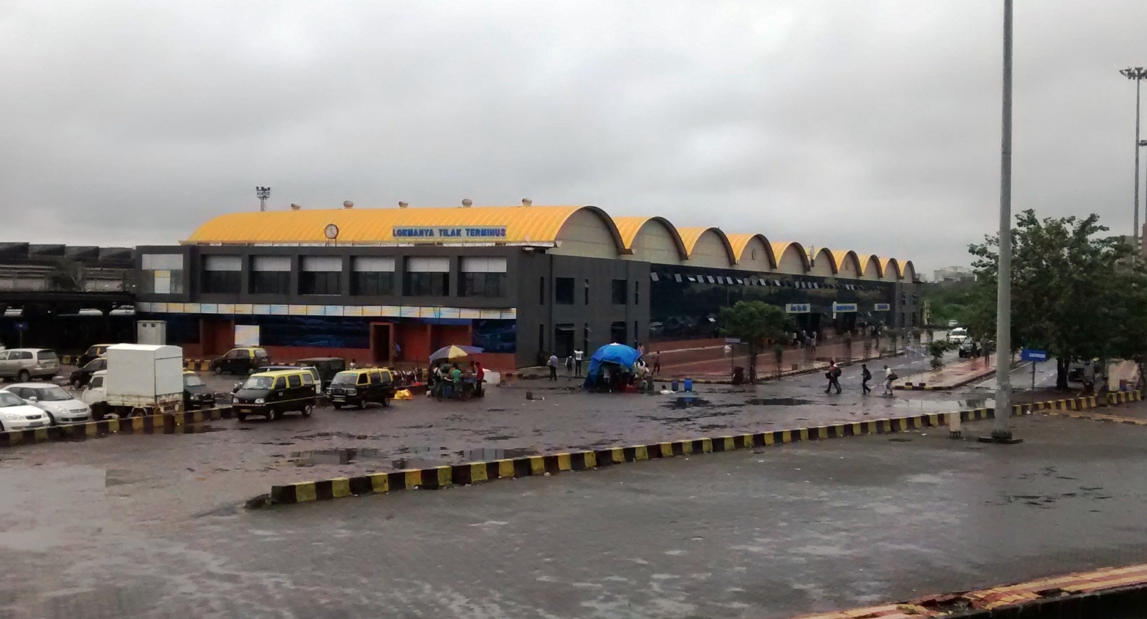 Lokmanya Tilak Terminus (LTT), an important hub for long-distance trains in Mumbai Suburban district.