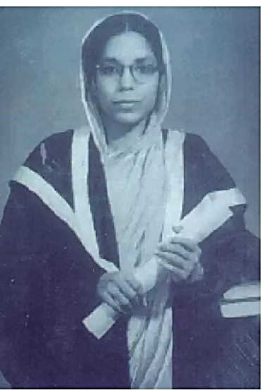 Maimoona Dalvi, the first woman researcher who dedicated her studies to Urdu.