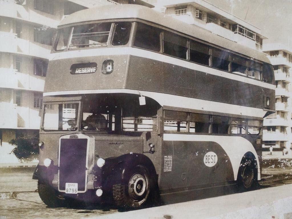 The double-decker buses in Bombay were modelled after the ones in London.