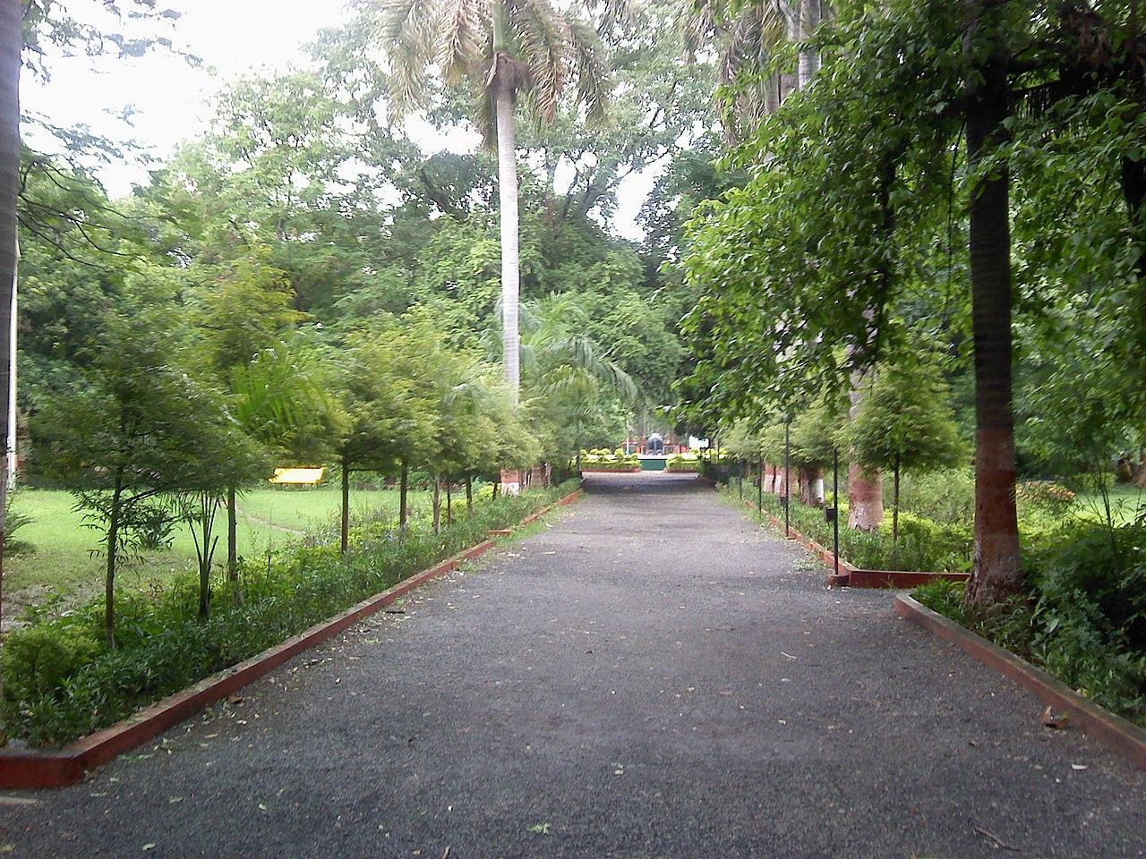Maharajbagh is a garden and zoo in Nagpur