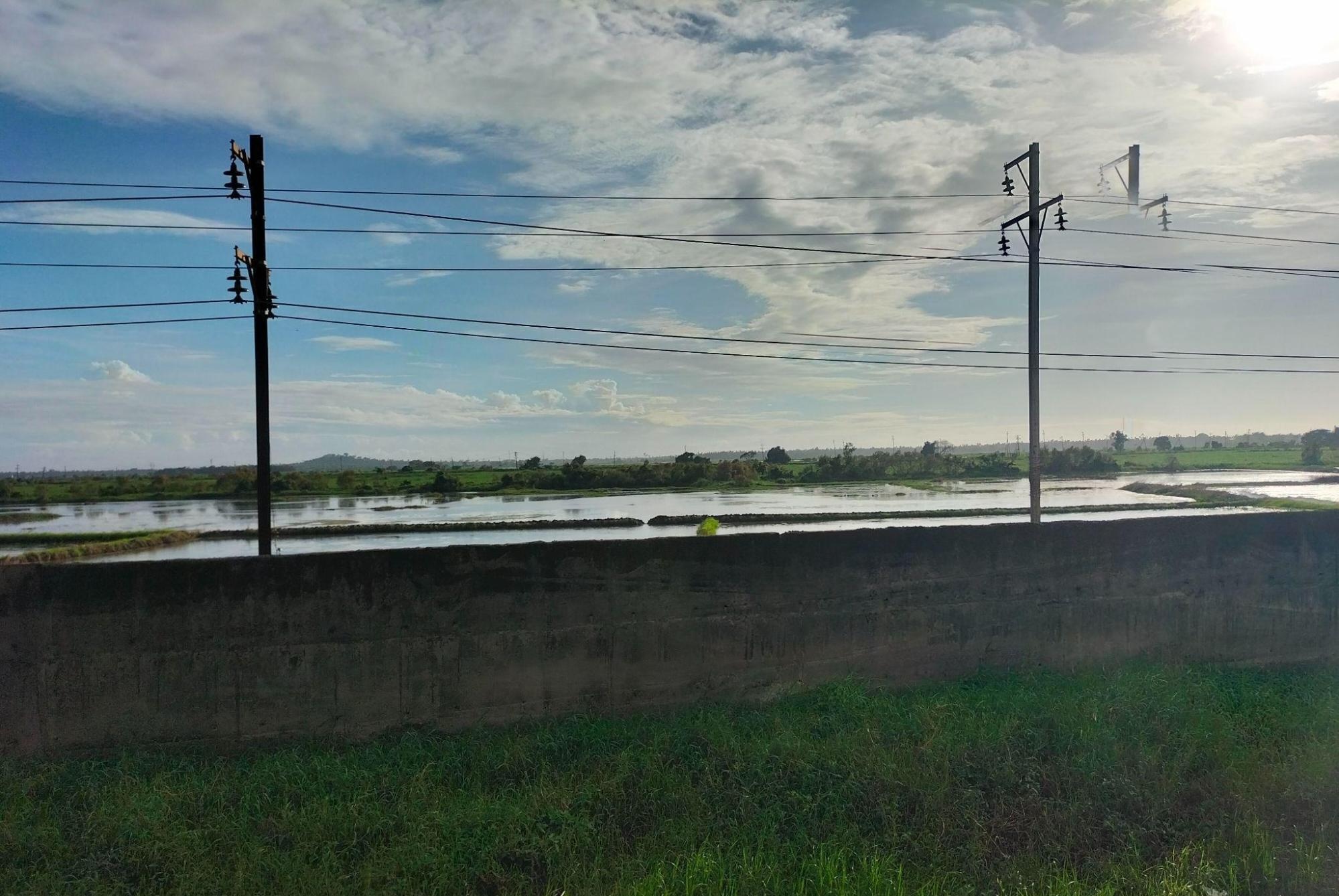 Flooded Rice fields can be seen in the background. (Source: CKA Archives)