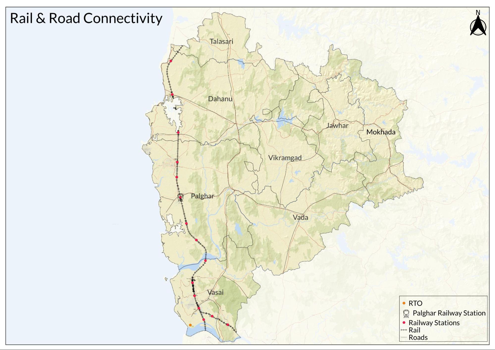 Virar Station on the Western Railway line, with a local train halted at the platform. The station serves as a key stop for daily commuters in Palghar district. (Source: CKA Archives)