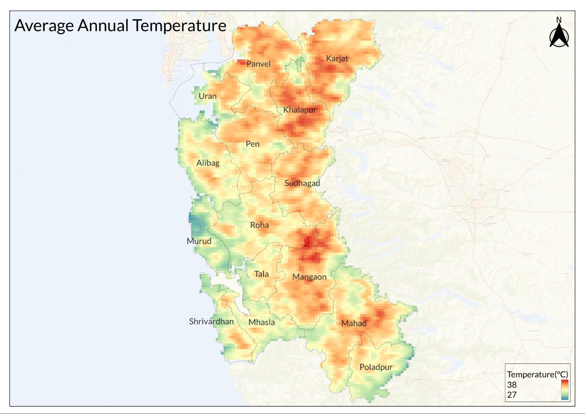The alluvial soils in Raigad dominate along major rivers - Patalganga, Amba, and Kundalika. These deposits, composed of fine sand, silt, and clay, range from 3 to 9 meters in thickness and form the district's primary agricultural base.