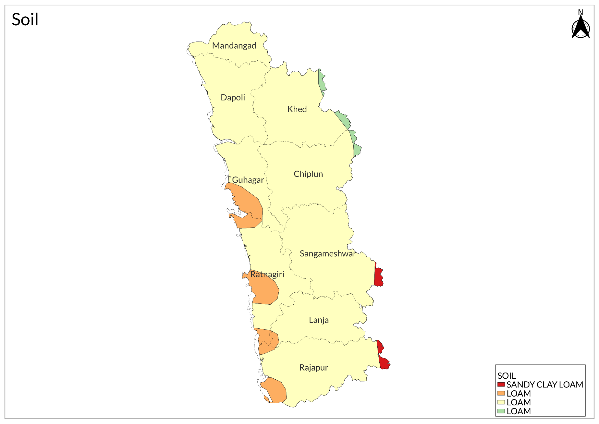 Laterite Soil is predominantly found in the district. (Source: CKA Archives)