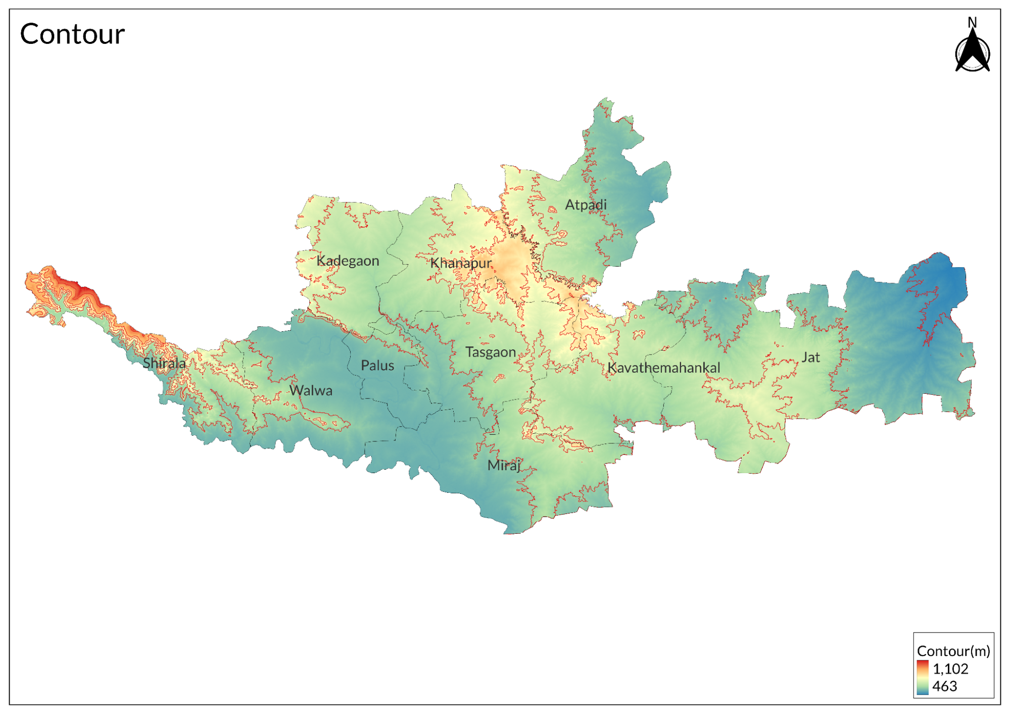 The gaur or Indian bison (Gava), recognized as the largest of all bovines, is found on the Rundhiv plateau. The Indian fox (Kolha) is widespread across the district in both open country and forested areas.